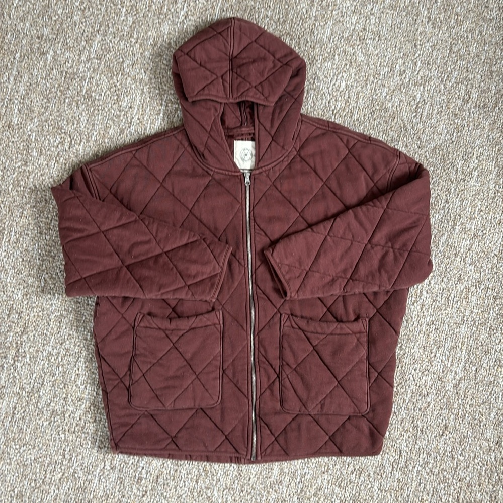 Urban Outfitters Freja Quilted Jacket S